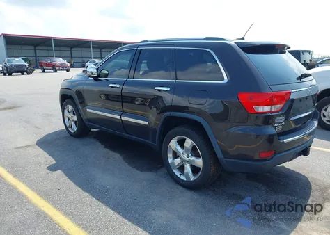 2012 Jeep Grand Cherokee Overland из США, поврежденный, VIN 1C4RJFCG4CC324331